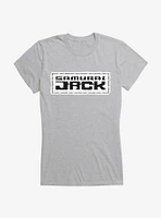 Samurai Jack Bold Script Girls T-Shirt