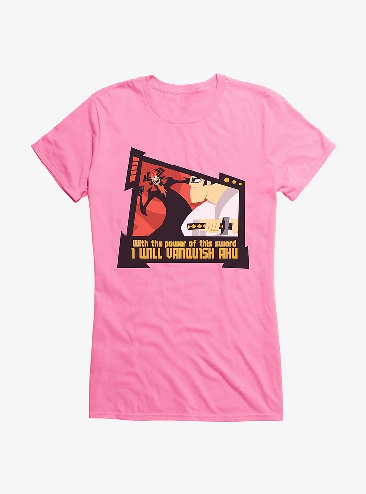 Samurai Jack Vanquish Aku Girls T-Shirt