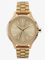 Nixon Optimist All Light Gold Watch