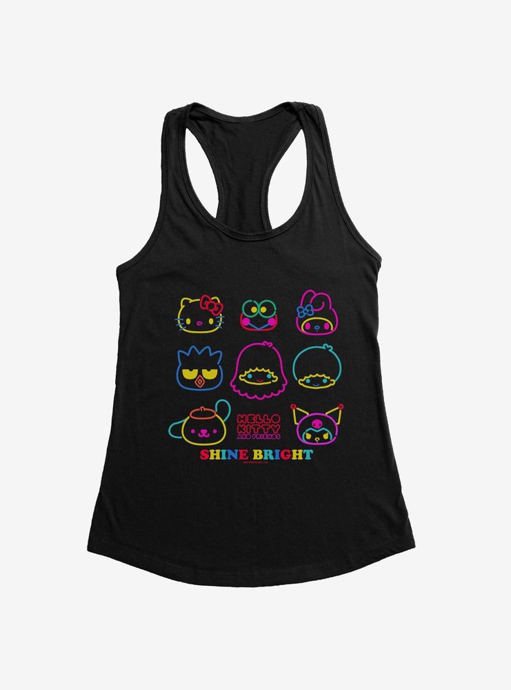 Hello Kitty & Friends Shine Bright Womens Tank Top