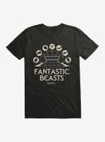 Fantastic Beasts: The Crimes Of Grindelwald Luggage Creature Icons T-Shirt