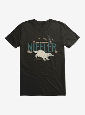 Fantastic Beasts: The Crimes Of Grindelwald Niffler Coins T-Shirt