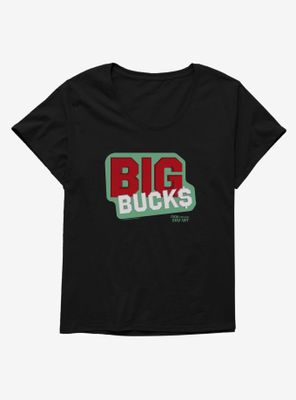 Search Party Big Bucks Womens T-Shirt Plus