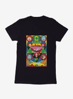 Rick And Morty Abstract Poster Womens T-Shirt