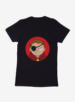Rick And Morty Eyepatch Womens T-Shirt
