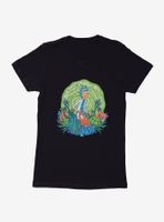 Rick And Morty Portal Plants Womens T-Shirt