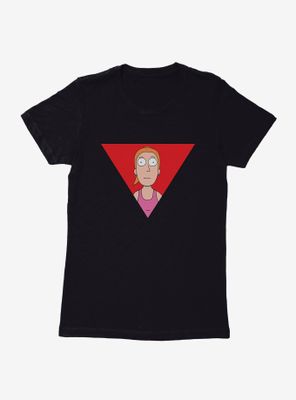 Rick And Morty Summer Triangle Womens T-Shirt