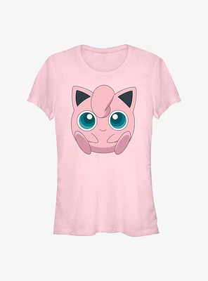 Pokemon Jigglypuff Face Girls T-Shirt