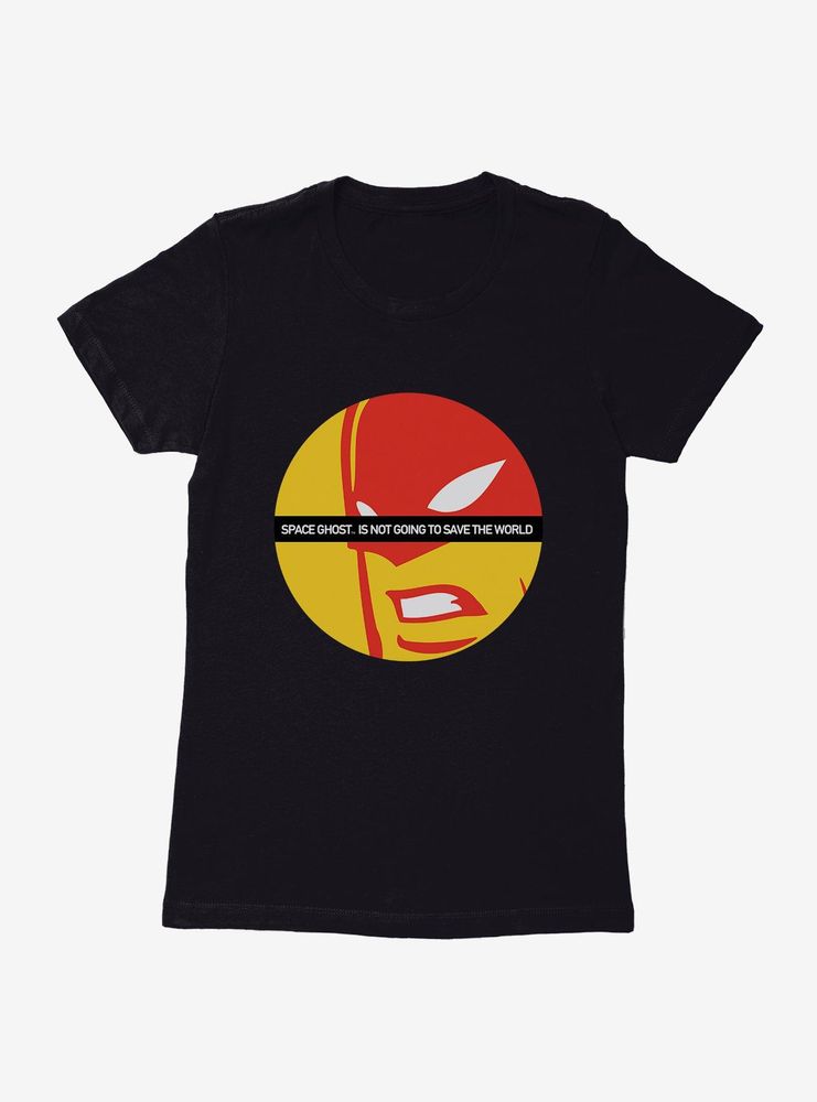 Space Ghost Save The World Womens T-Shirt