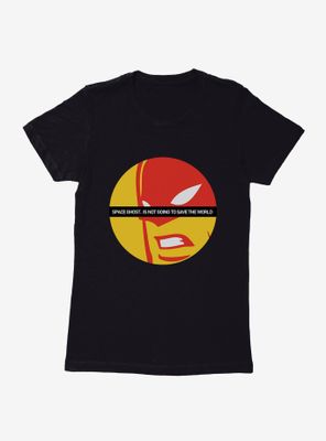 Space Ghost Save The World Womens T-Shirt