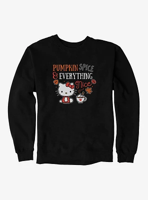 Hello Kitty Pumpkin Spice & Everything Nice Sweatshirt