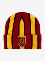 Harry Potter Gryffindor Striped Beanie - BoxLunch Exclusive