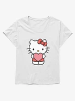 Hello Kitty Heart Girls T-Shirt Plus