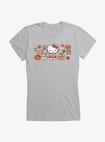 Hello Kitty Pumpkin Spice Food & Decor Girls T-Shirt