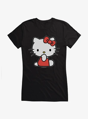 Hello Kitty Sitting Girls T-Shirt