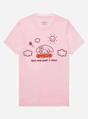 Sanrio My Melody Strawberry Tonal T-Shirt - BoxLunch Exclusive