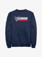 Disney Lilo & Stitch American Flag Sweatshirt
