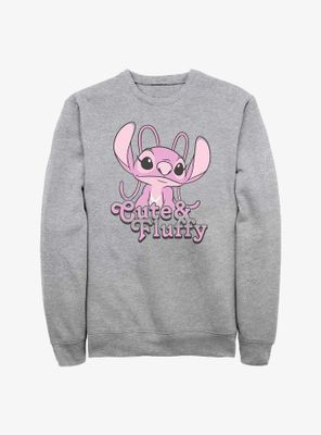 Disney Lilo & Stitch Cute Fluffy Angel Sweatshirt