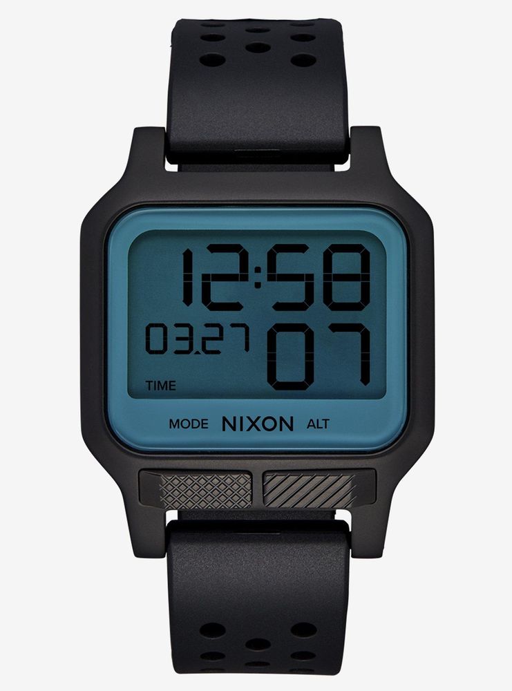 Nixon Heat Black Aqua Positive Watch