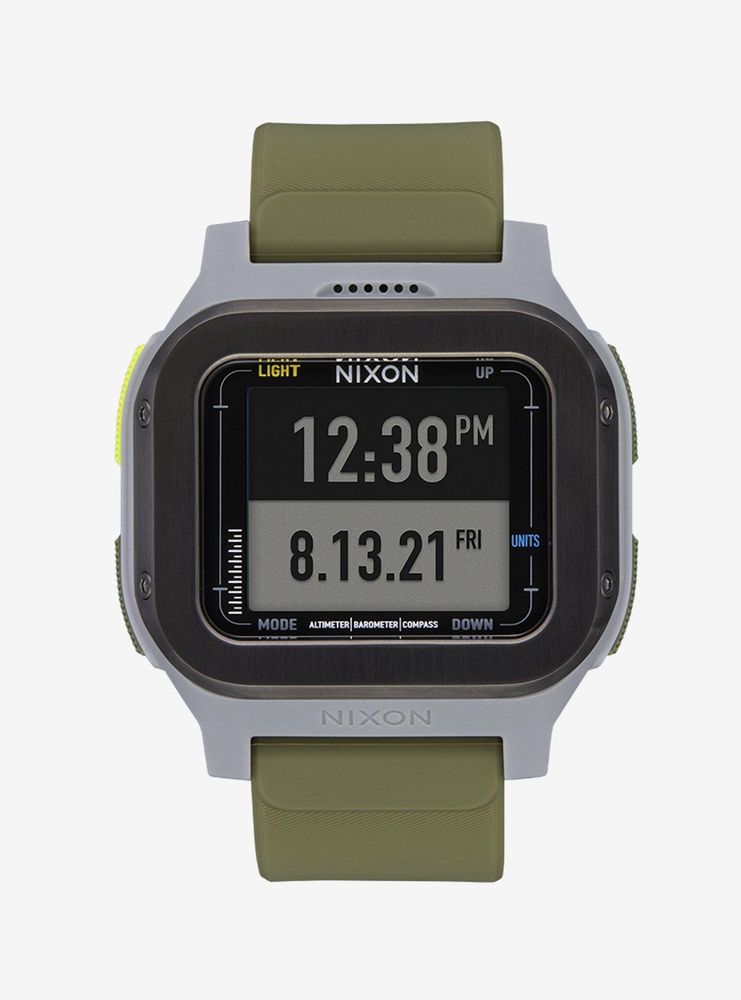 Nixon Regulus Expedition Gunmetal Surplus Watch