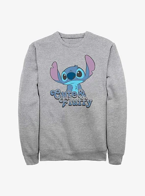 Disney Lilo & Stitch Cute Fluffy Sweatshirt