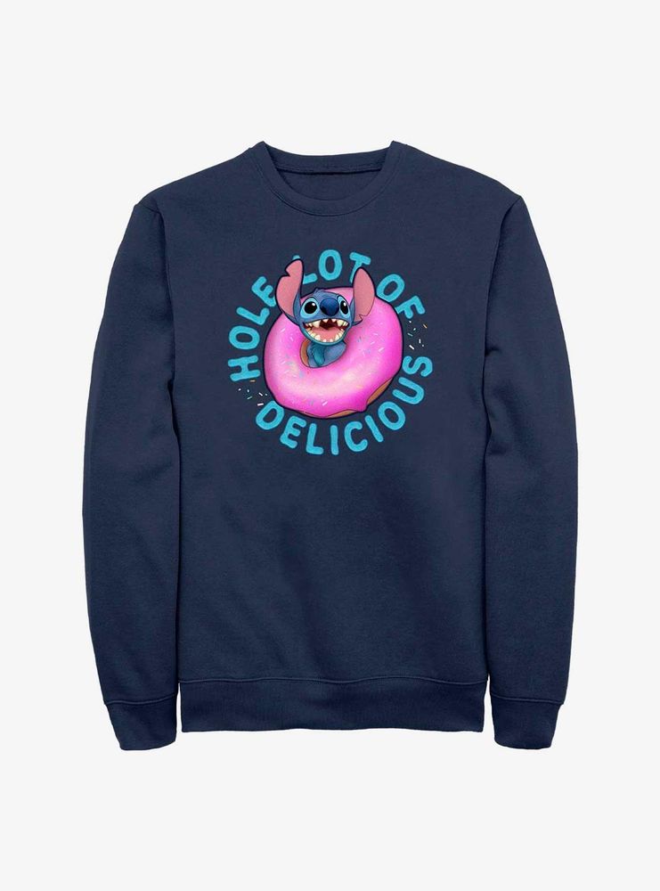 Disney Lilo & Stitch Hole Lot Of Delicious Sweatshirt