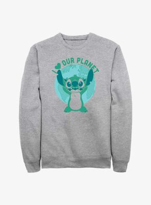 Disney Lilo & Stitch I Love Our Planet Sweatshirt