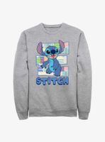 Disney Lilo & Stitch Character Shirt With Pattern Sweatshirt