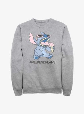 Disney Lilo & Stitch Weekend Plans Sweatshirt