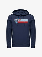 Disney Lilo & Stitch American Flag Hoodie