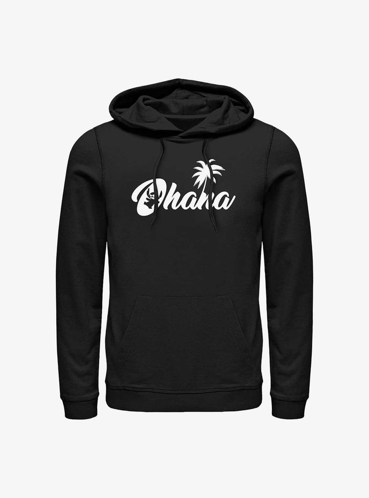 Boxlunch Disney Lilo & Stitch Silhouette Ohana Hoodie