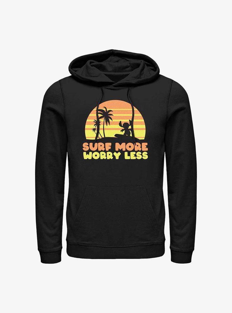 Disney Lilo & Stitch Surf More Worry Less Hoodie