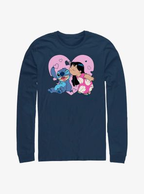 Disney Lilo & Stitch Kisses Long-Sleeve T-Shirt