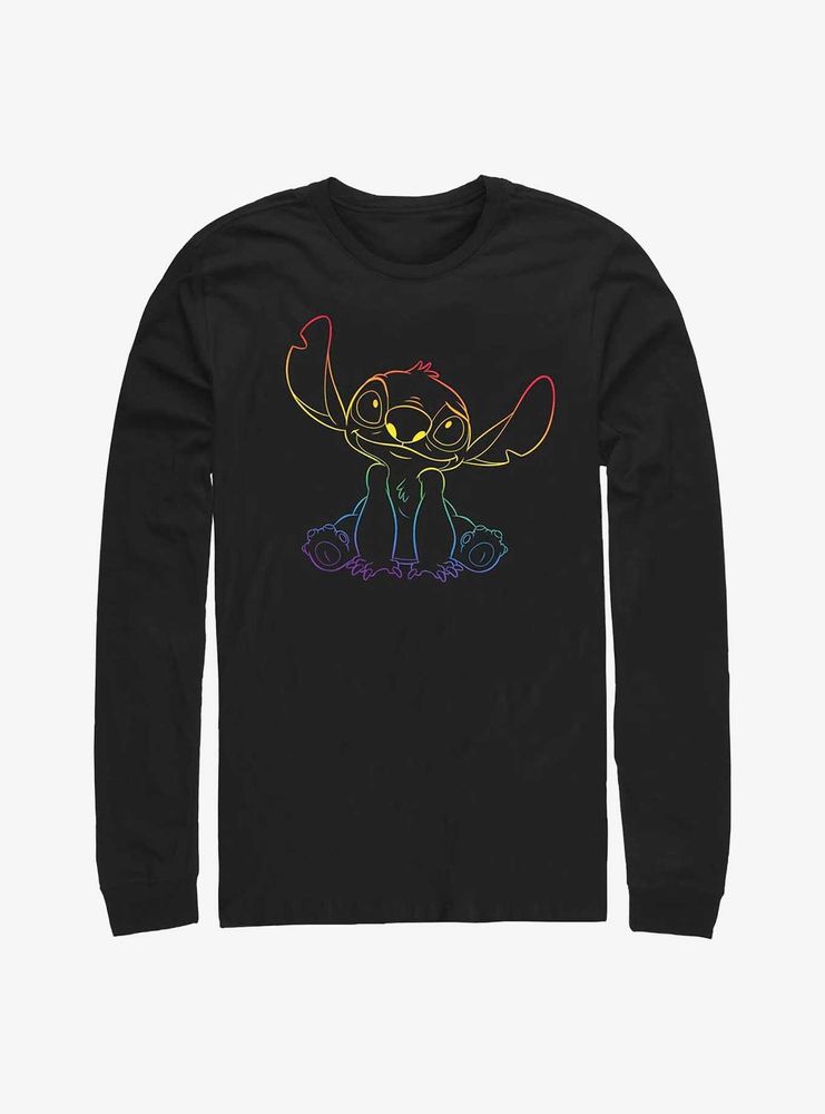 Disney Lilo & Stitch Pride Long-Sleeve T-Shirt