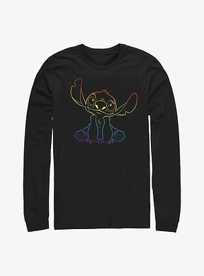 Disney Lilo & Stitch Pride Long-Sleeve T-Shirt