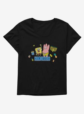 SpongeBob SquarePants Hanukkah Womens T-Shirt Plus