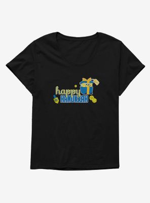 SpongeBob SquarePants Happy Hanukkah Womens T-Shirt Plus
