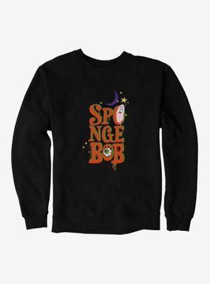 SpongeBob SquarePants Halloween Spooky Font Sweatshirt
