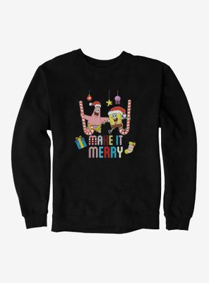 SpongeBob SquarePants Make It Merry Sweatshirt
