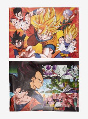 Dragon Ball Z Heroes & Villains Poster Set