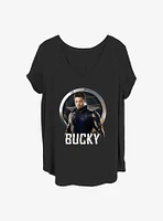 Marvel the Falcon and Winter Soldier Bucky Girls T-Shirt Plus