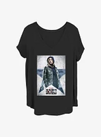 Marvel the Falcon and Winter Soldier Carter Poster Girls T-Shirt Plus