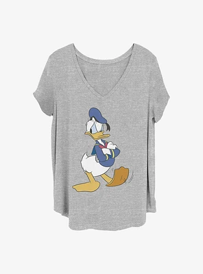 Disney Donald Duck Classic Girls T-Shirt Plus