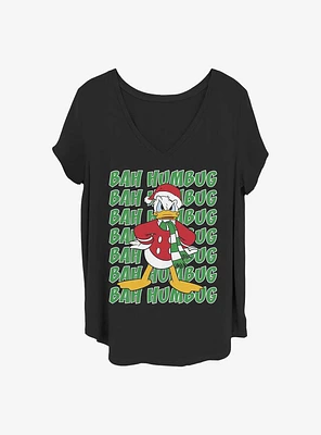 Disney Donald Duck Scrooge Girls T-Shirt Plus