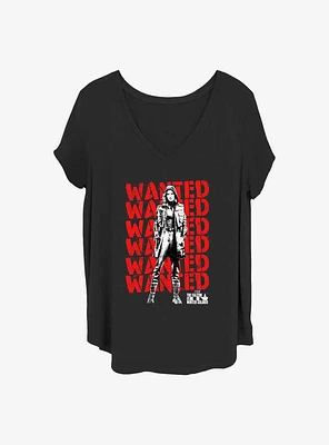 Marvel the Falcon and Winter Soldier Wanted Girls T-Shirt Plus