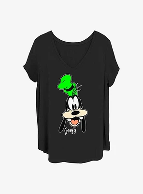 Disney Goofy Big Face Girls T-Shirt Plus