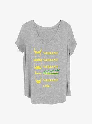 Marvel Loki I'm Sylvie Now Girls T-Shirt Plus