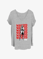 Marvel the Falcon and Winter Soldier Wanted Girls T-Shirt Plus