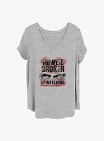 Marvel the Falcon and Winter Soldier Power Broker Girls T-Shirt Plus