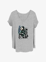 Marvel the Falcon and Winter Soldier Sharon Carter Girls T-Shirt Plus